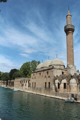 Halil Ür-Rahman Mosque Balıklıgöl and fountain pool , Eyyübiye Şanlıurfa Turkey