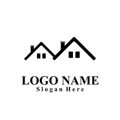 Home interior themed vector logo