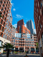 Centrum van Rotterdam in Nederland