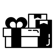 gift box icon with transparent background