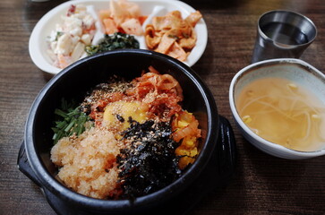 bibimbab, Koean food