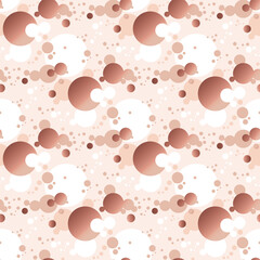 Abstract dots elegant seamless pattern