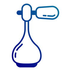 female perfume icon on a transparent background