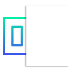 gradient number text box