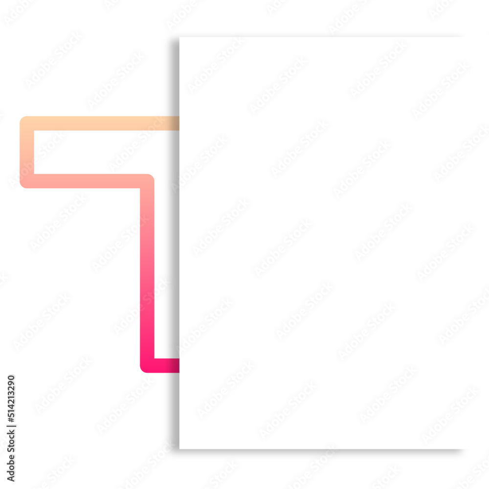 Canvas Prints gradient number text box