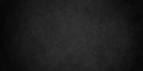 Black stone concrete texture grunge backdrop background anthracite panorama. Panorama dark grey black slate background or texture. Black or dark gray rough grainy stone texture background.