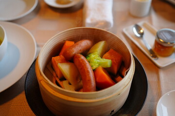 箱根のモーニング