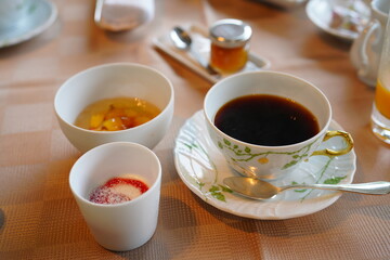 箱根のモーニング
