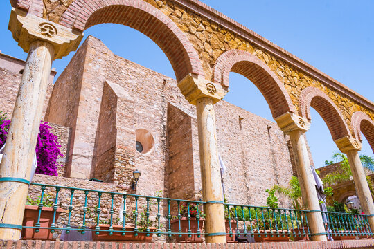 Cityscape of the village of Mojacar (Almeria, Andalusia, Spain)