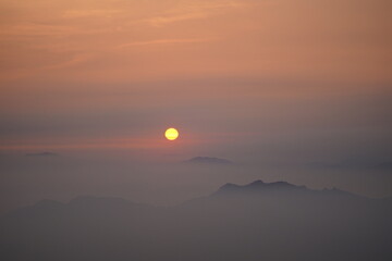 북한산, 북한산 일출, Seoul, South korea, Republic of Korea, 서울, 대한민국