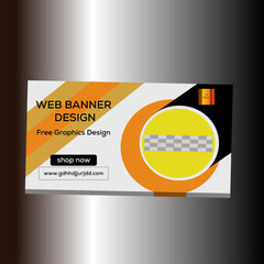 Fototapeta premium web banner design, design web banner