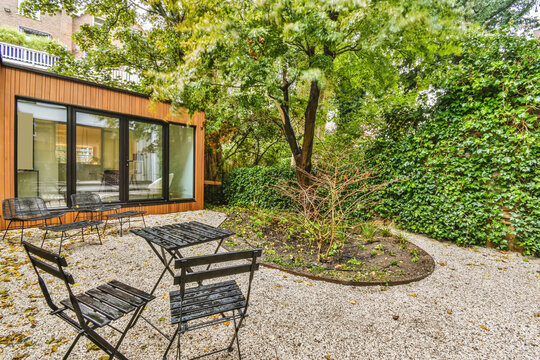 Exterior Of Modern House