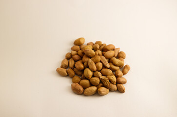 Wrinkle nut in the white background