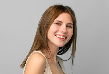 Fototapeta premium Portrait of pretty young woman