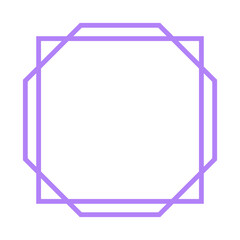 colorful geometric frame