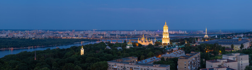 Fototapeta na wymiar The Kyiv Pechersk Lavra is one of the best known and most popular of the capital s sights