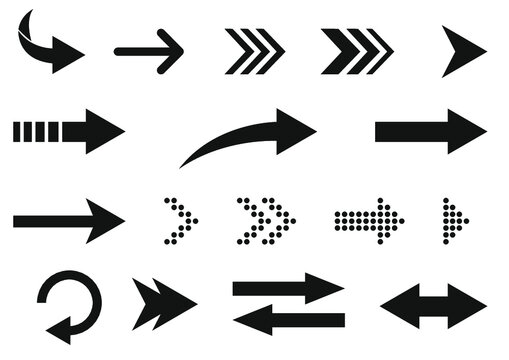 Set of arrows