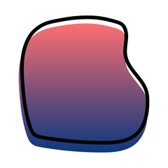 gradient abstract banner frame