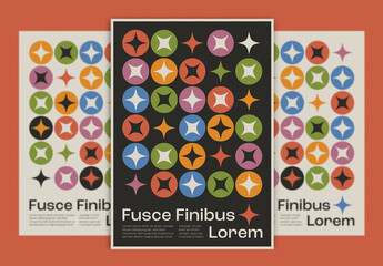 Swiss Modernism Style Promotion Poster Layout