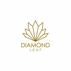 Diamond leaf logo
