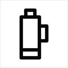 Thermos icon in trendy style isolated on white background, Symbol for your website design, logo, application, UI. Eps10 vector illustration.