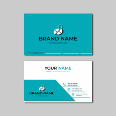 elegant modern business card design template
