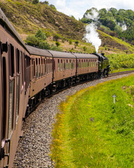 North Yorkshire Moors Railway in Yorkshire, UK