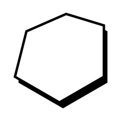 geometric shadow frame
