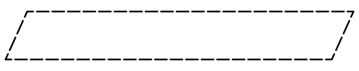 dashed line long frame