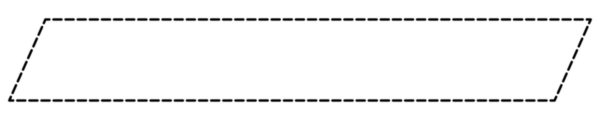 dashed line long frame