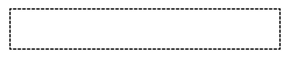 dashed line long frame