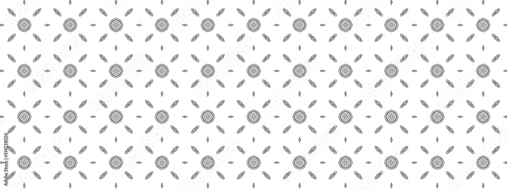 Aufkleber abstract background with symmetrical pattern in black and white