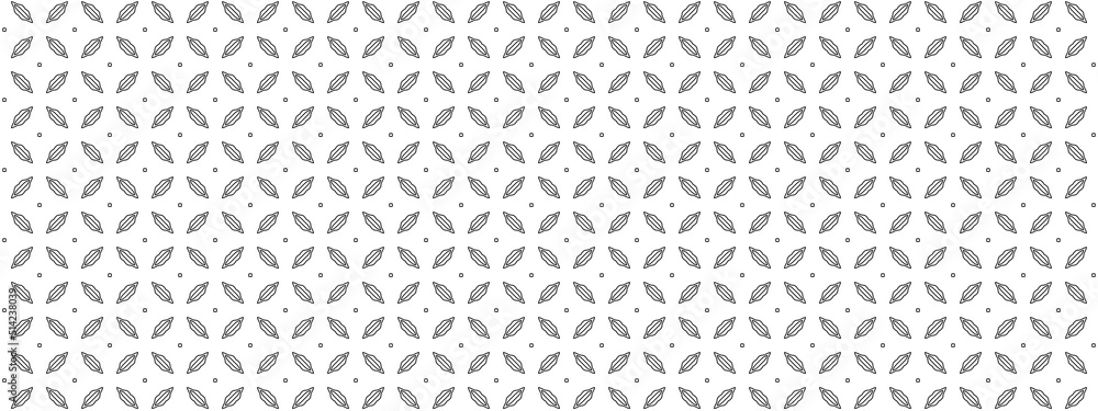 Poster abstract background with symmetrical pattern in black and white