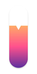 gradient tall infographic