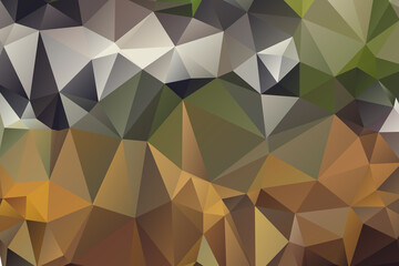 Geometric Abstract Background Low Poly Design