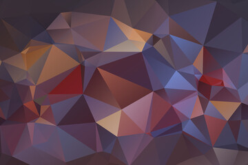 Fototapeta premium Geometric Abstract Background Low Poly Design