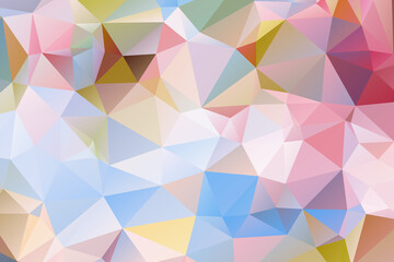 Geometric Abstract Background Low Poly Design