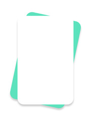 colorful infographic card