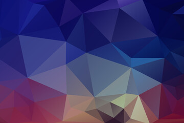 Obraz premium Geometric Abstract Background Low Poly Design