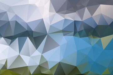 Obraz premium Geometric Abstract Background Low Poly Design
