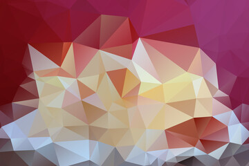 Obraz premium Geometric Abstract Background Low Poly Design