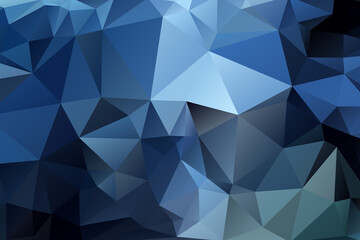 Geometric Abstract Background Low Poly Design