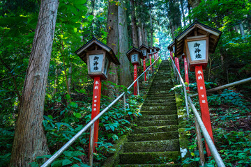 福島県の湯野上温泉神社