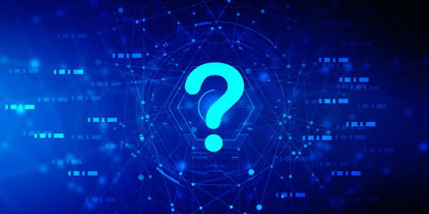 2d illustration question mark background © deepagopi2011