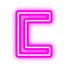 neon letter font