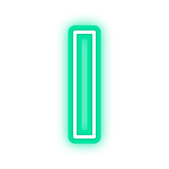 neon letter font