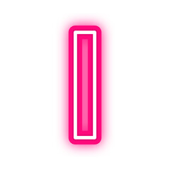 neon letter font