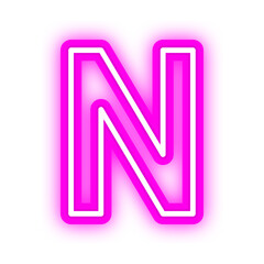 neon letter font