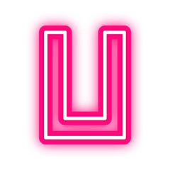 neon letter font
