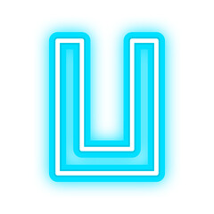 neon letter font
